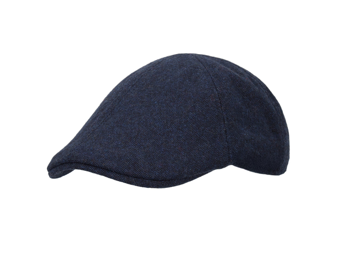 Béret bleu marine homme LXH en tissu doux, parfait pour un look élégant et décontracté