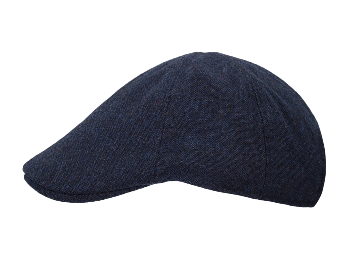 Béret bleu marine homme en tissu élégant pour un style décontracté et classique