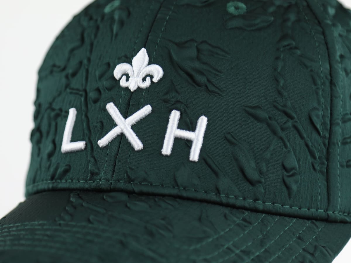 Casquette Satiné Soufflé Vert Forêt LXH Reykjavik  8