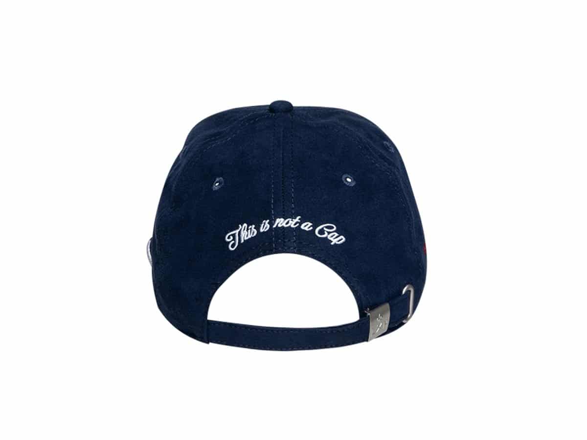 Casquette Suédine Monaco GP Bleu Marine LXH Collaboration Suédine 4