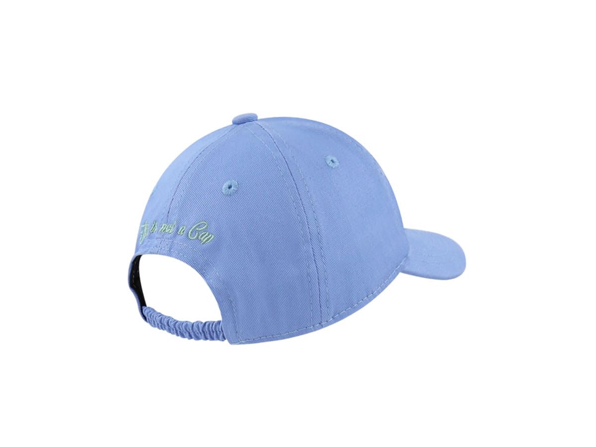 Casquette Bébé Coton Bleu avec ajustement à l'arrière pour un confort optimal