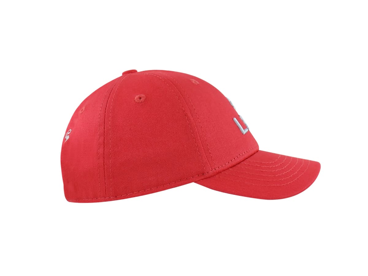 Casquette bébé coton rouge LXH avec visière pour un style tendance et confort optimal