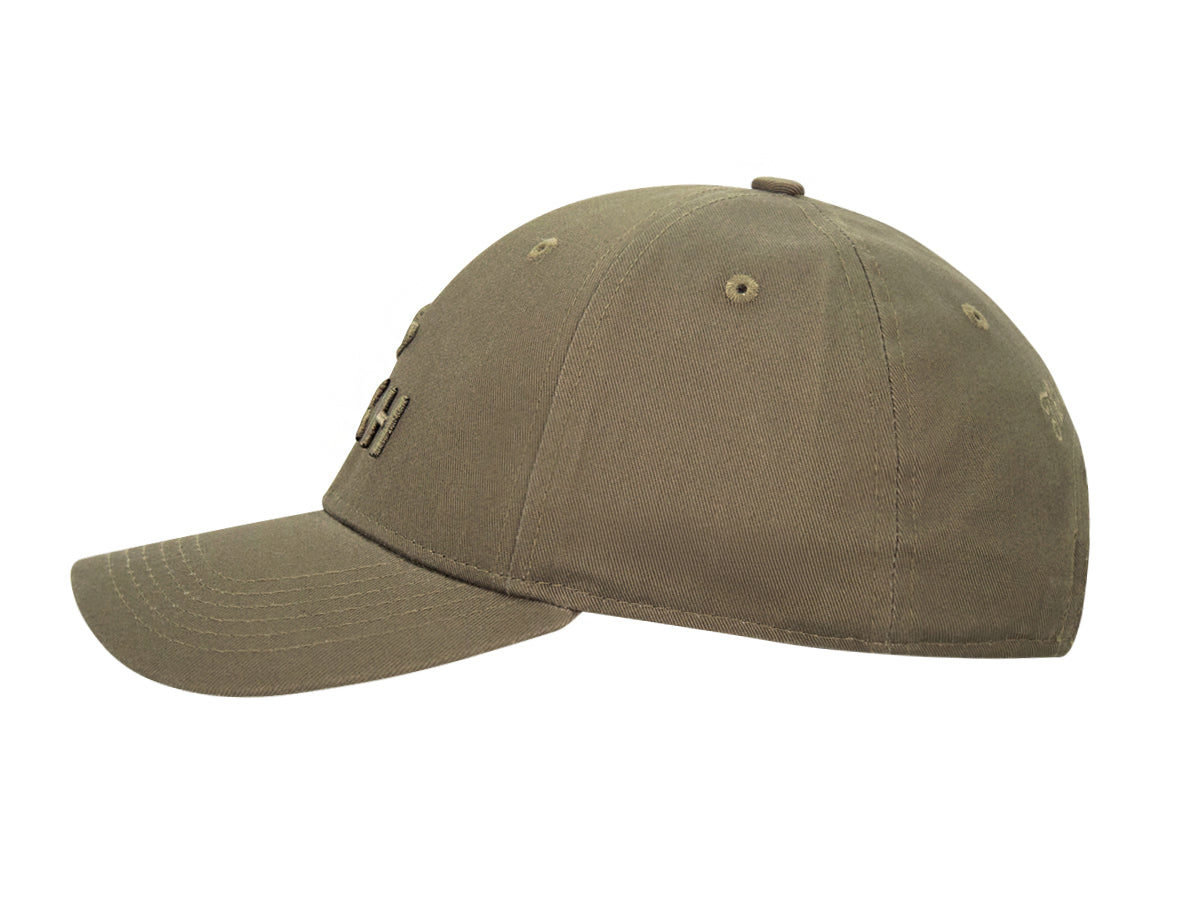 Casquette coton kaki haut de gamme LXH avec visière courbée et design élégant