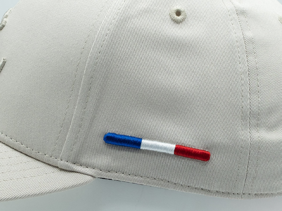 Casquette coton mastic LXH avec broderie tricolore sur le côté pour un style élégant