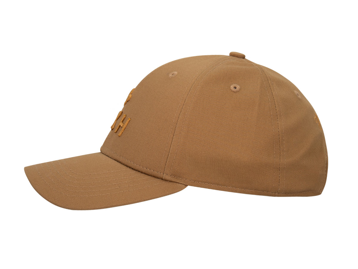 Casquette coton pain d'épice LXH avec visière courbée et design élégant