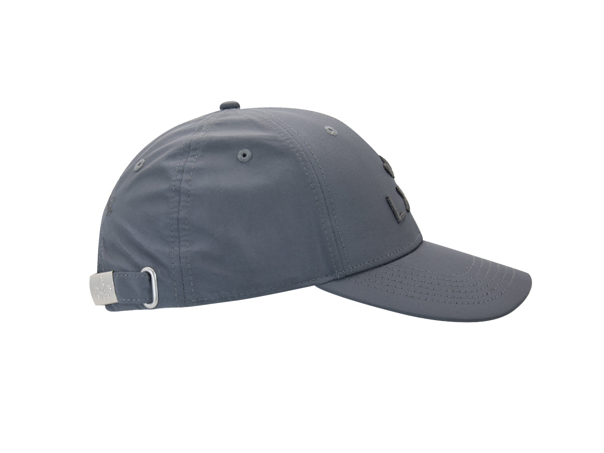Casquette LXH en nylon ton sur ton avec visière et fermeture ajustable
