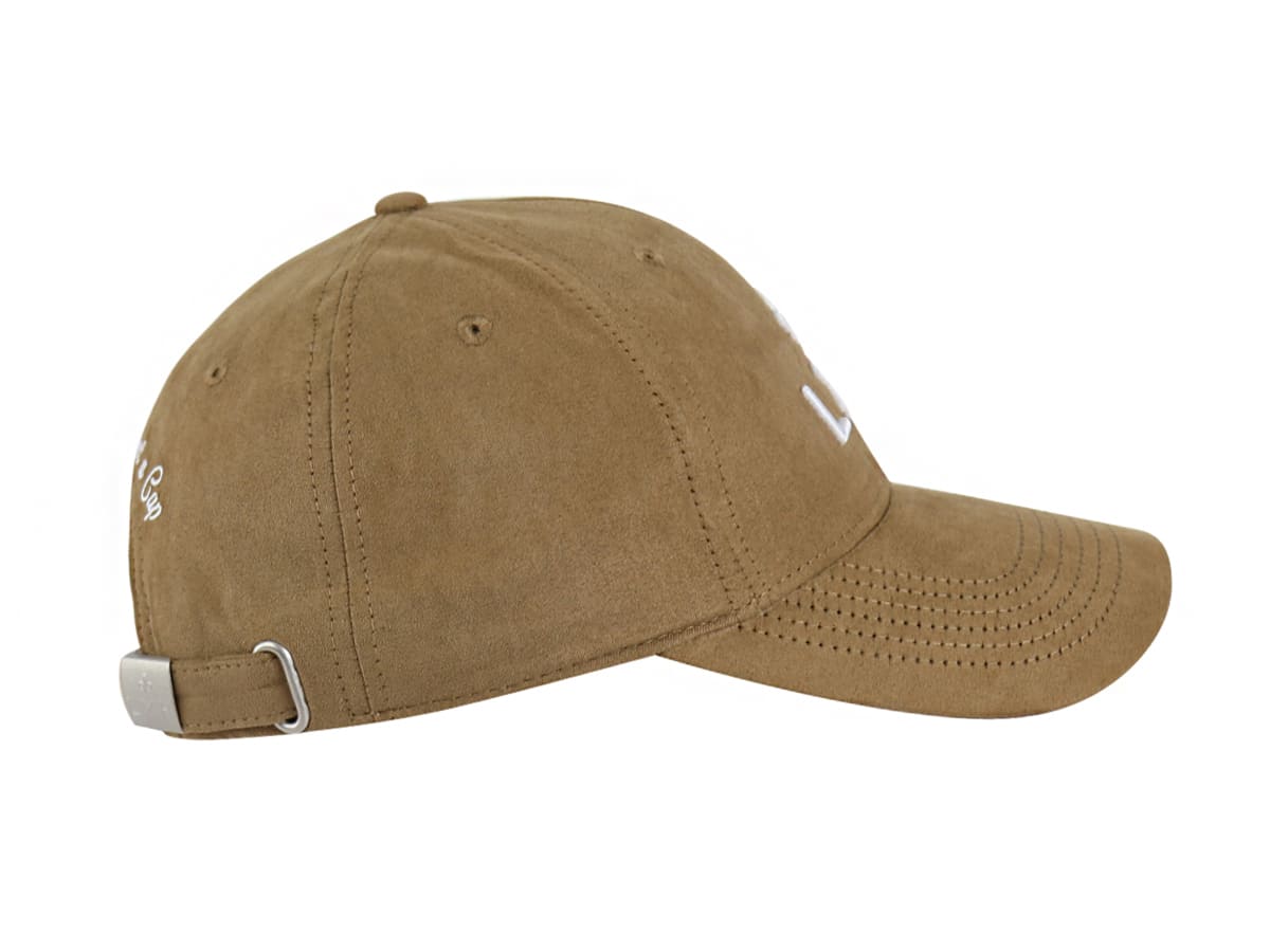 Casquette Suédine Camel de la marque LXH avec design élégant et ajustable