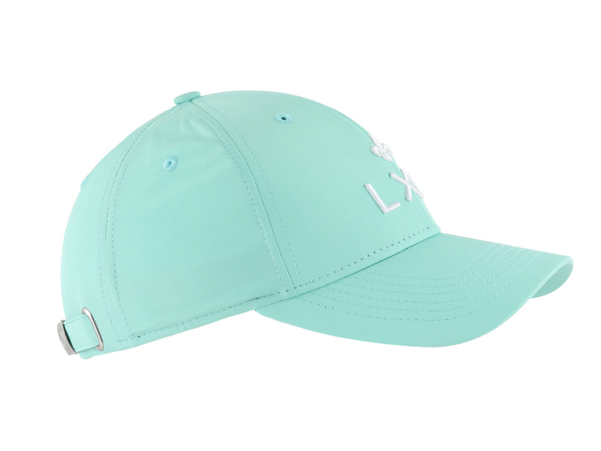 Casquette vert pastel nylon LXH avec visière pour un look décontracté et stylé