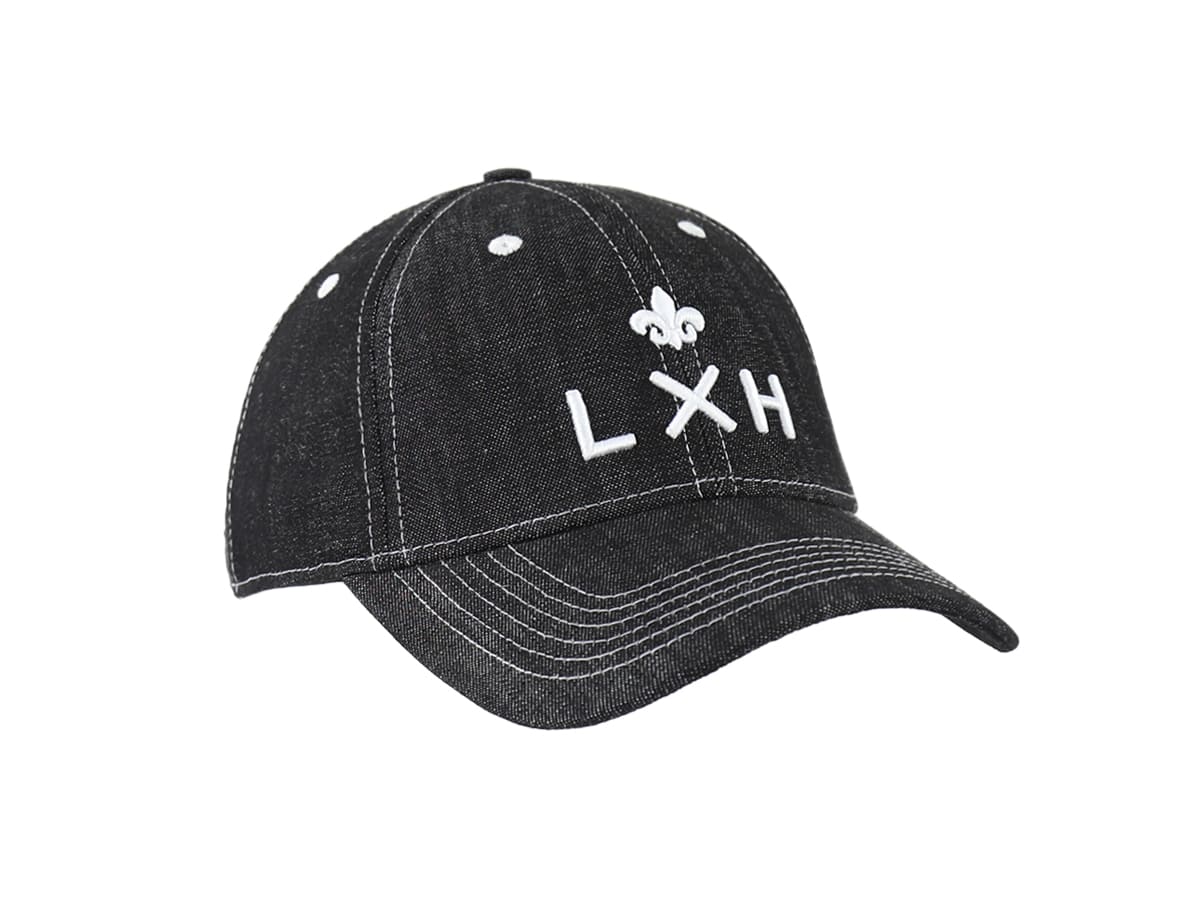 Casquette Jeans Noir LXH Memphis Jean 7