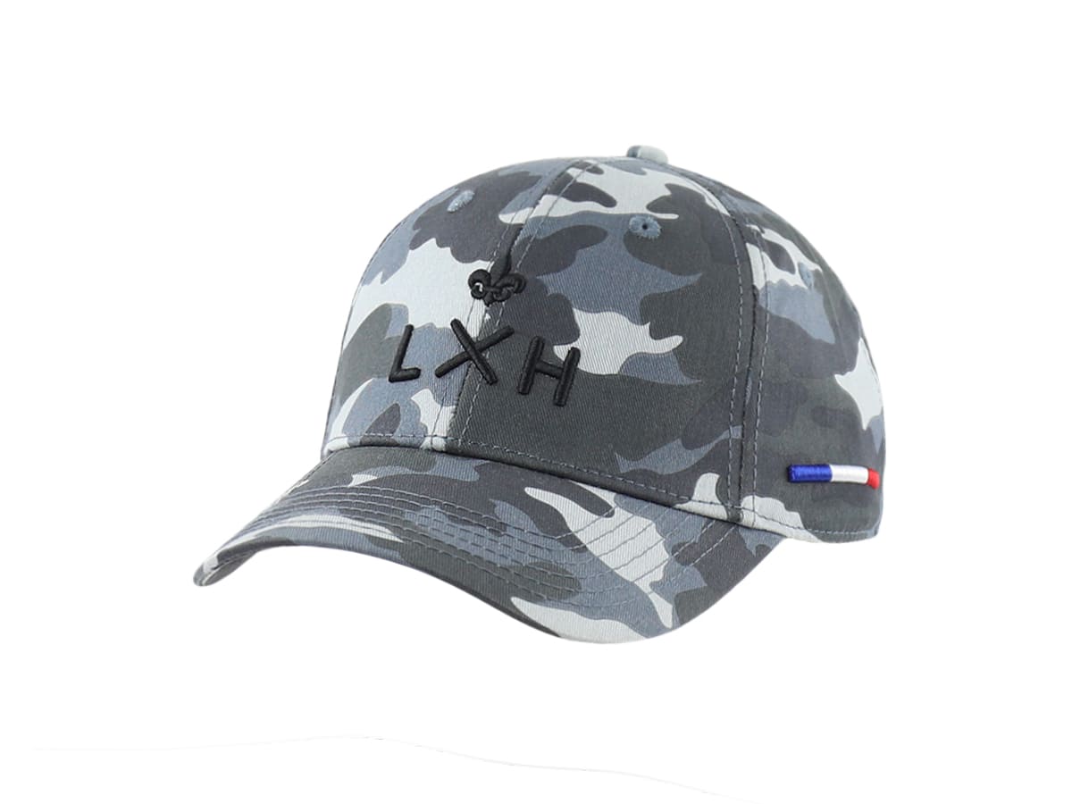 Casquette Coton Camo Neige LXH Camo Coton 1