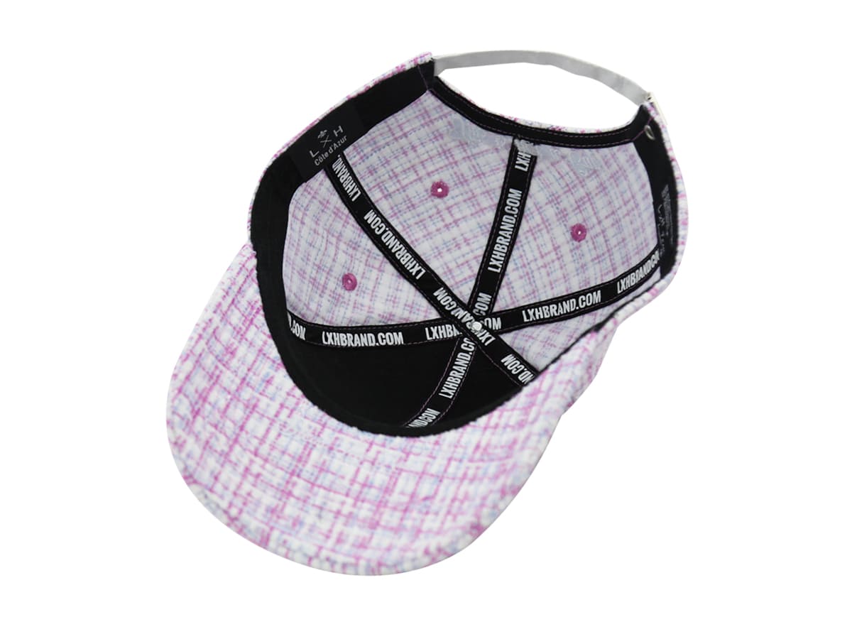 Casquette Tweed Orchidée LXH Milan Tweed 11