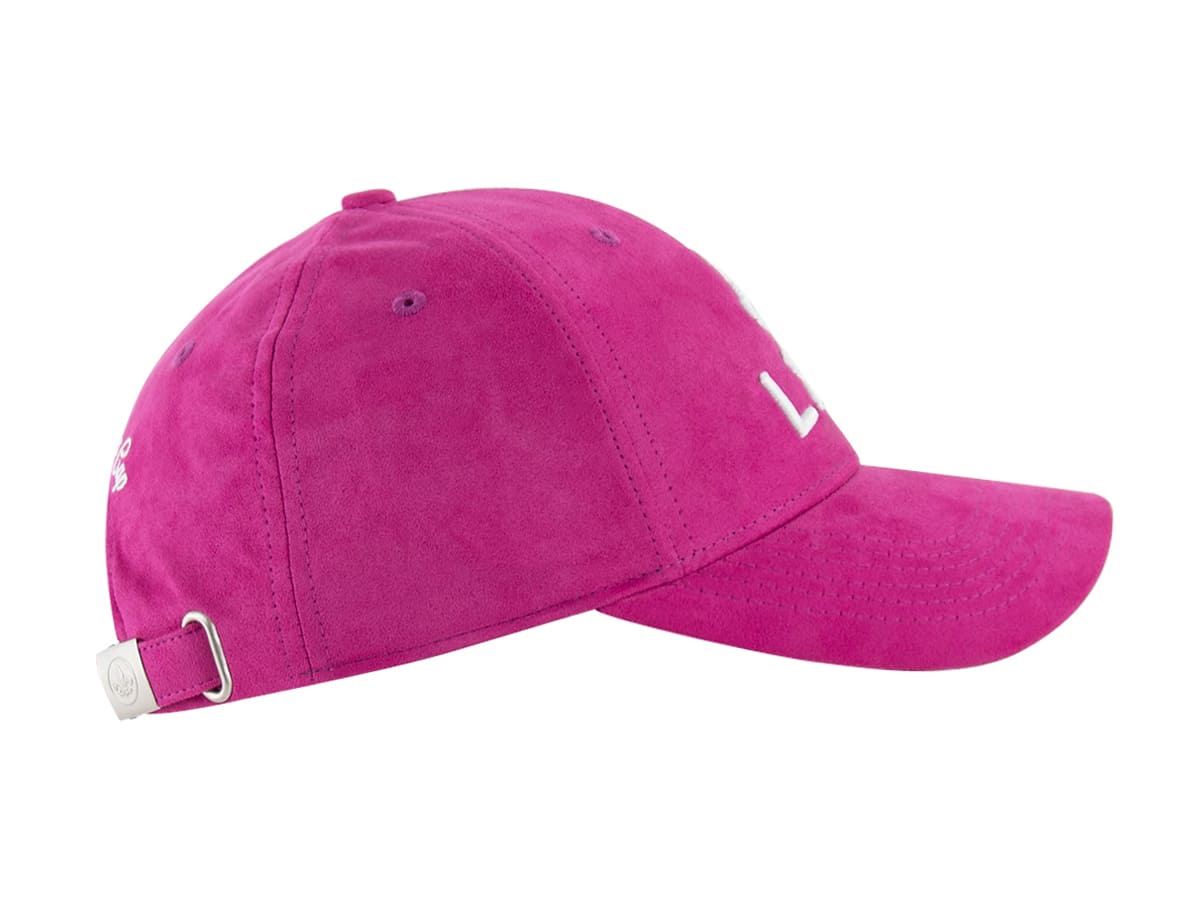 Casquette Suédine Framboise LXH Genève Suédine 6