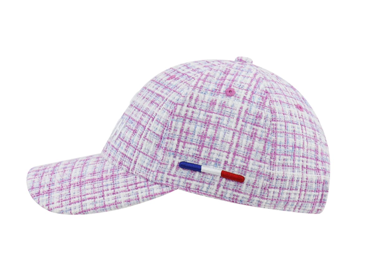 Casquette Tweed Orchidée LXH Milan Tweed 2