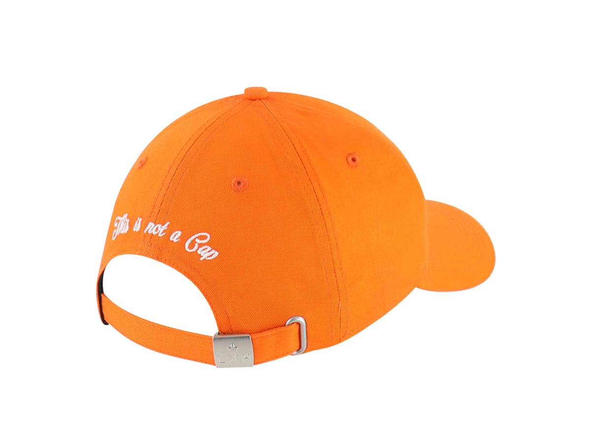 Casquette Coton Orange LXH Paris Coton 6