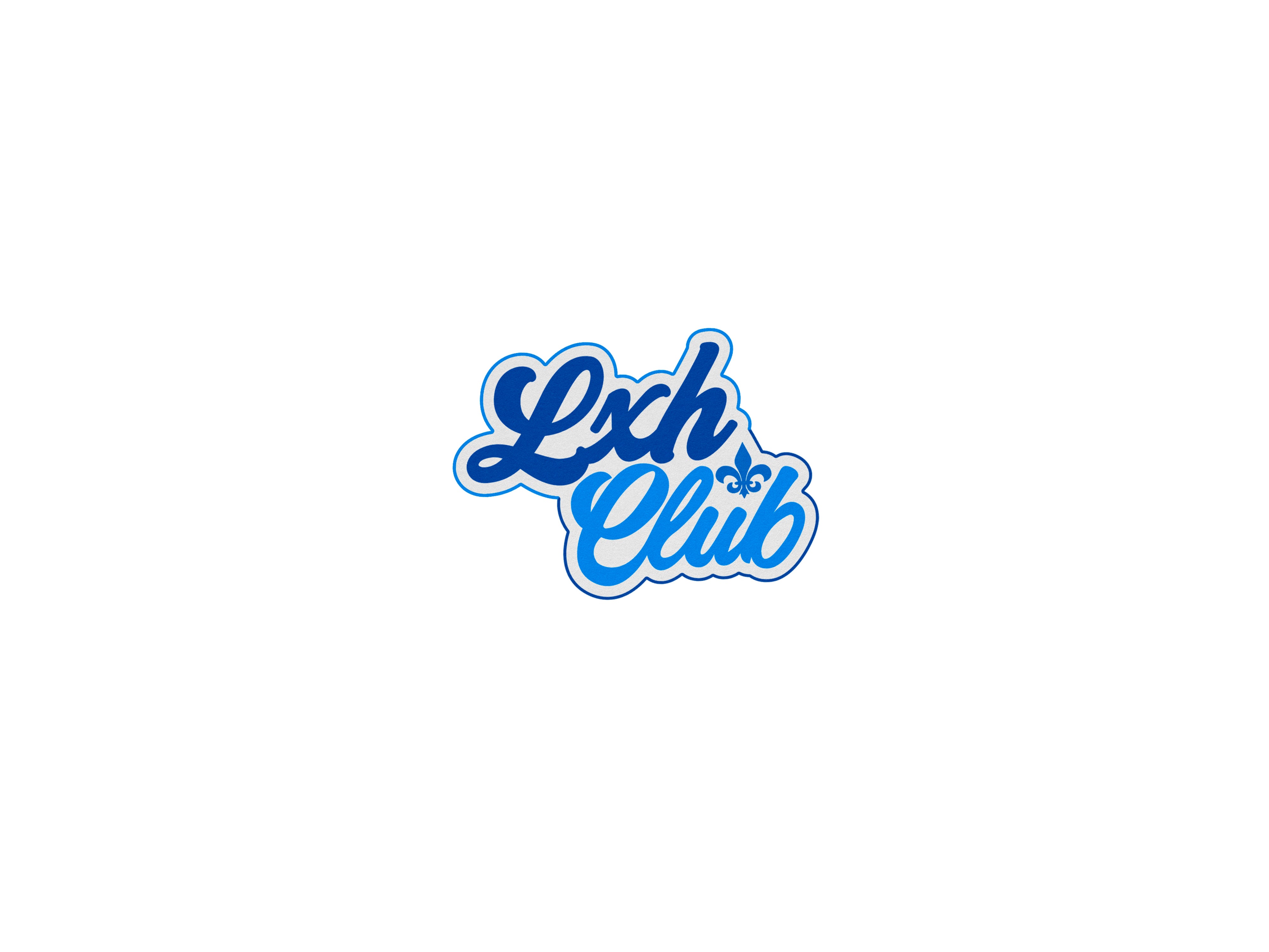 Lot de 9 stickers LXH Club colorés pour personnaliser vos accessoires et objets au quotidien