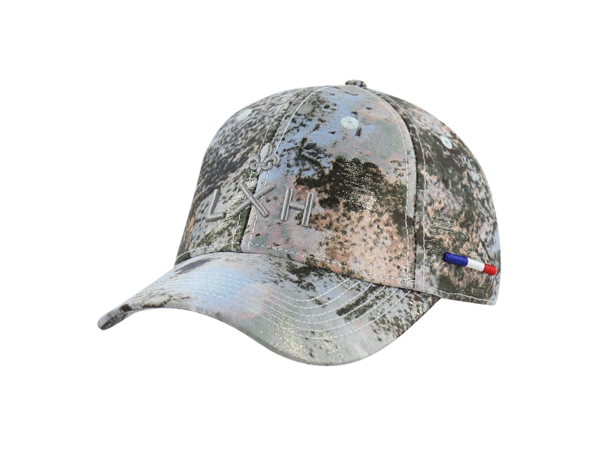 Casquette Minéraux Bleu Doré LXH Agadir Jacquard 1