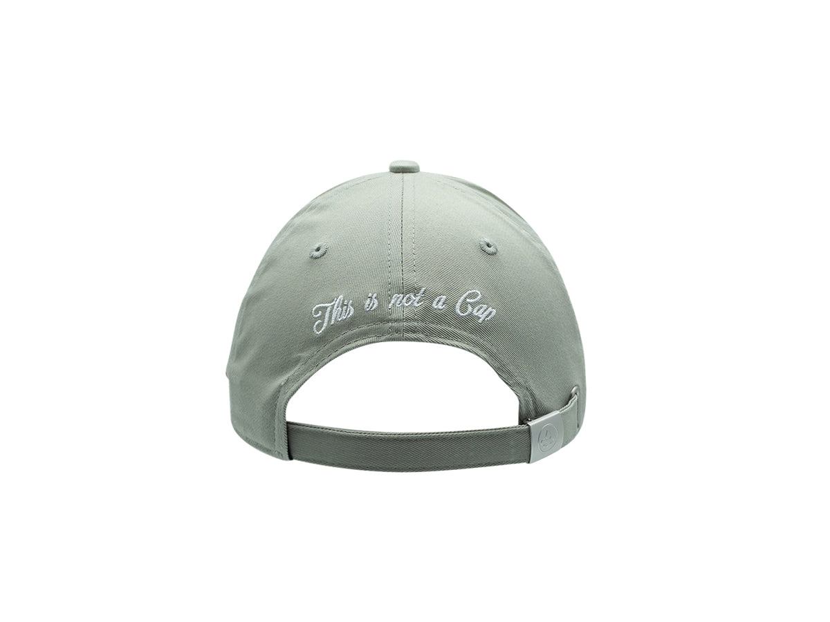 Casquette Savane LXH vue arrière avec fermeture réglable et broderie blanche