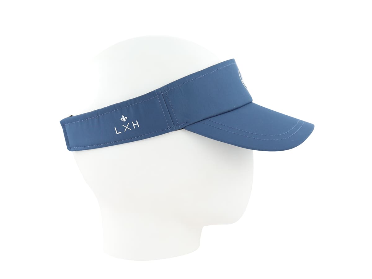Visière Nylon Bleu Marine LXH pour un confort optimal lors des activités en plein air