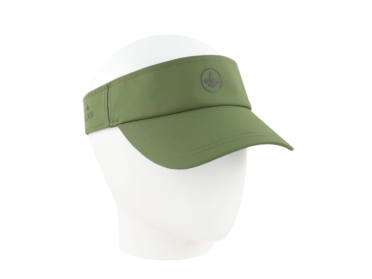 Visière Nylon Kaki LXH avec design élégant pour les activités en plein air